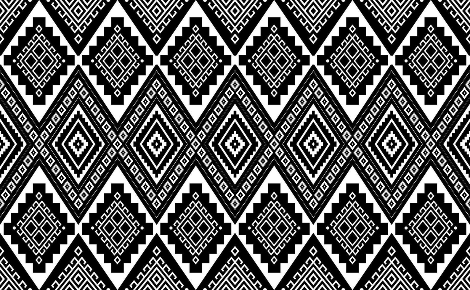 Seamless Geometric Pattern Design Black White Pattern for background or  wallpaper. tribal pattern vector seamless.Ethnic fabric texture.art  print.for home textile,blanket,cushion,clothing and backdrop 10504837  Vector Art at Vecteezy