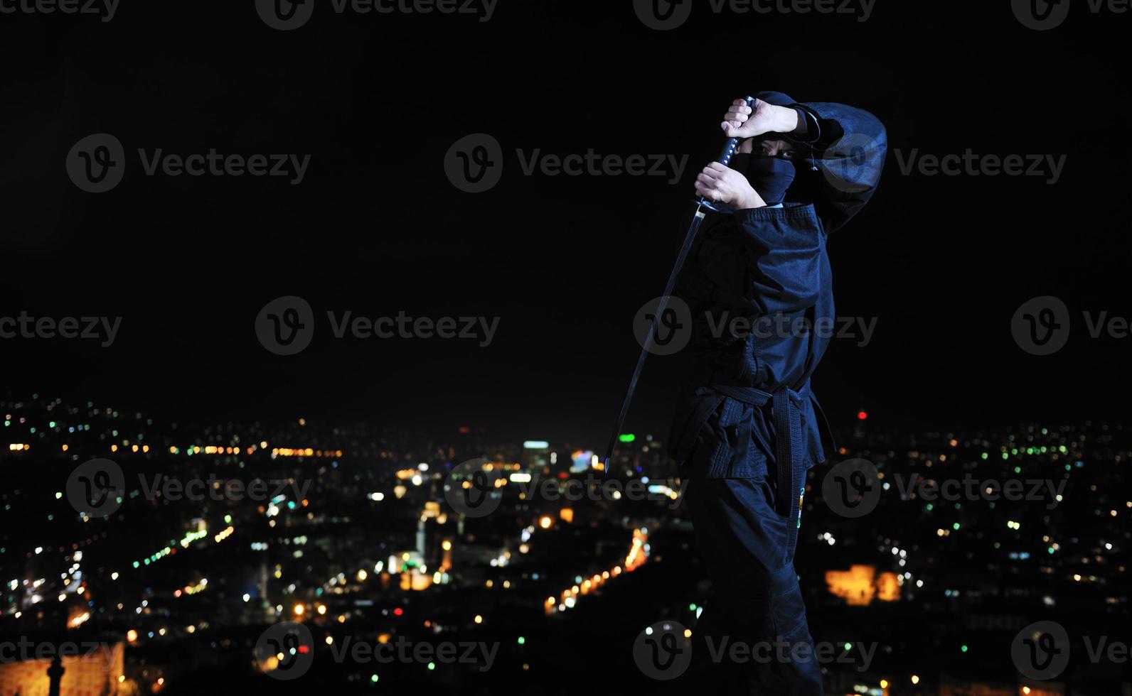 Ninja at night photo