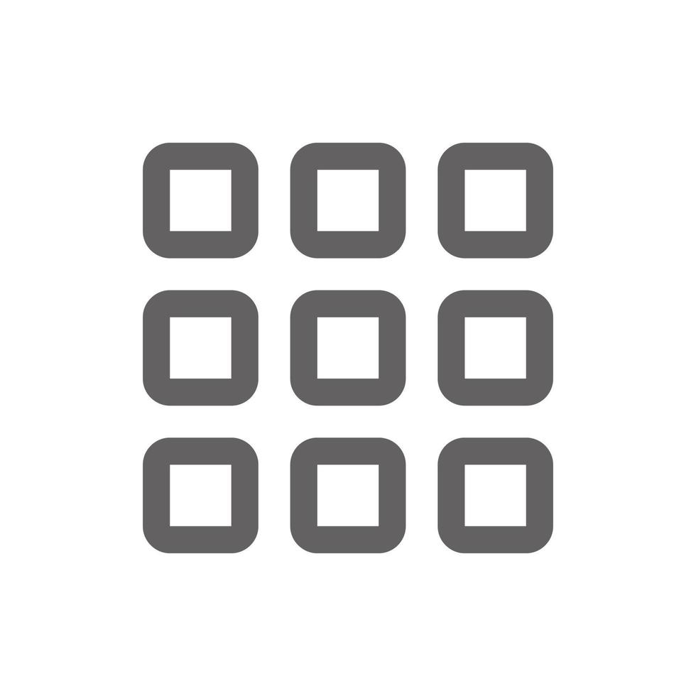 menu icon. Perfect for web design or user interface applications. vector sign and symbol