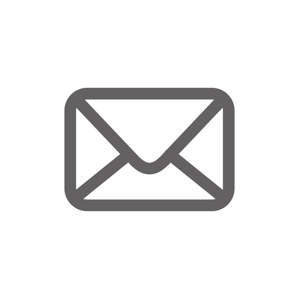 Message icon. Perfect for web design or user interface applications. vector sign and symbol
