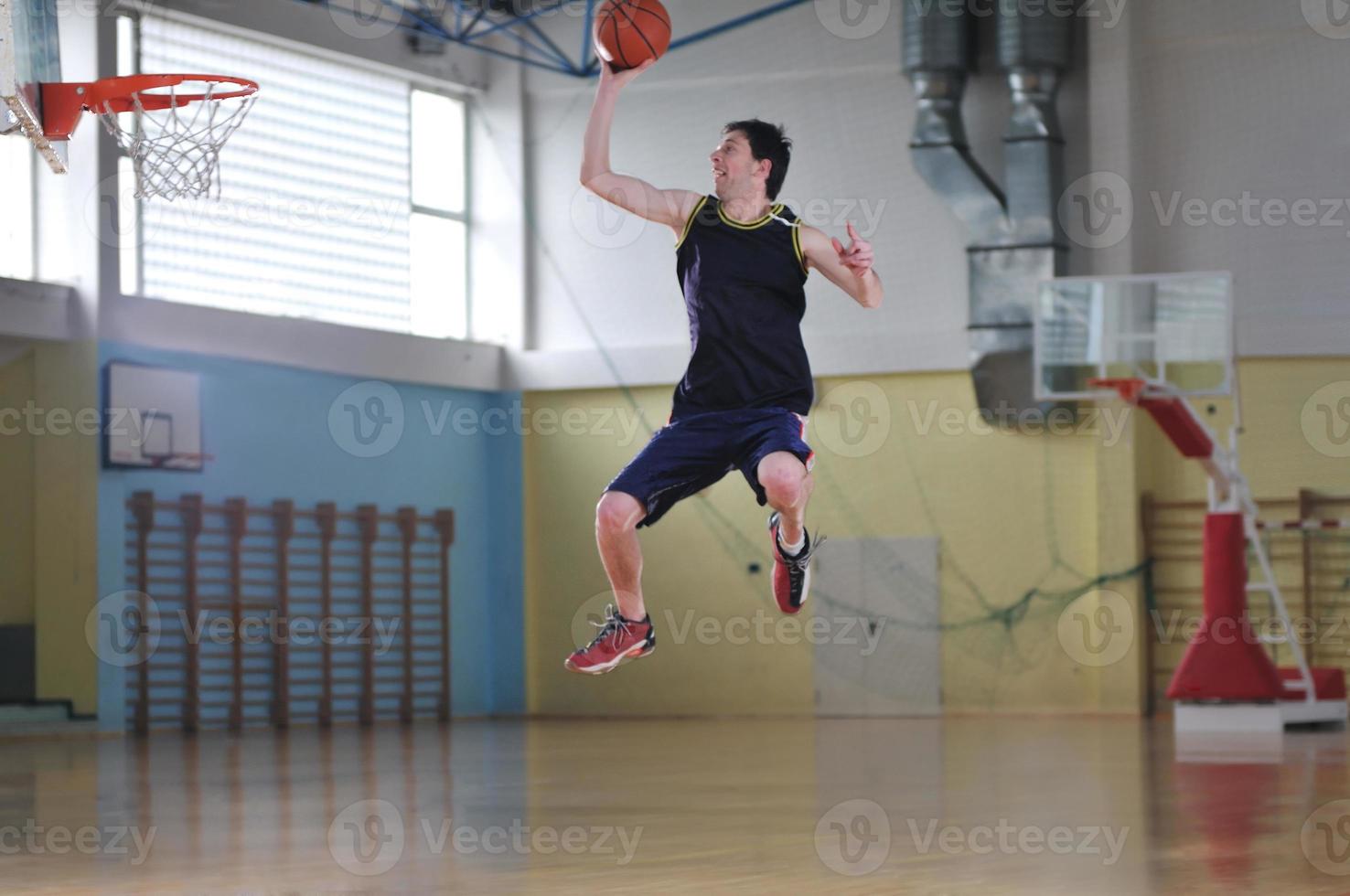 Basketball player view photo