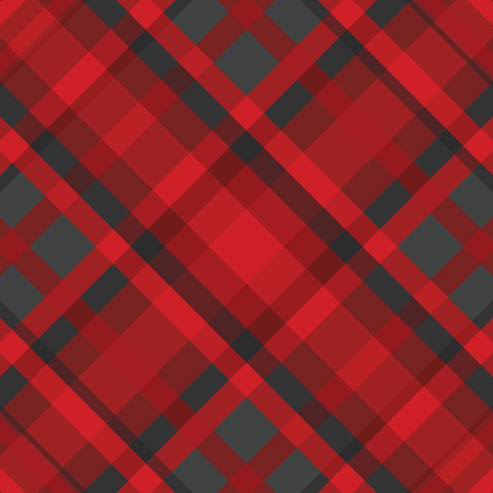 Tartan or plaid halloween color pattern. vector