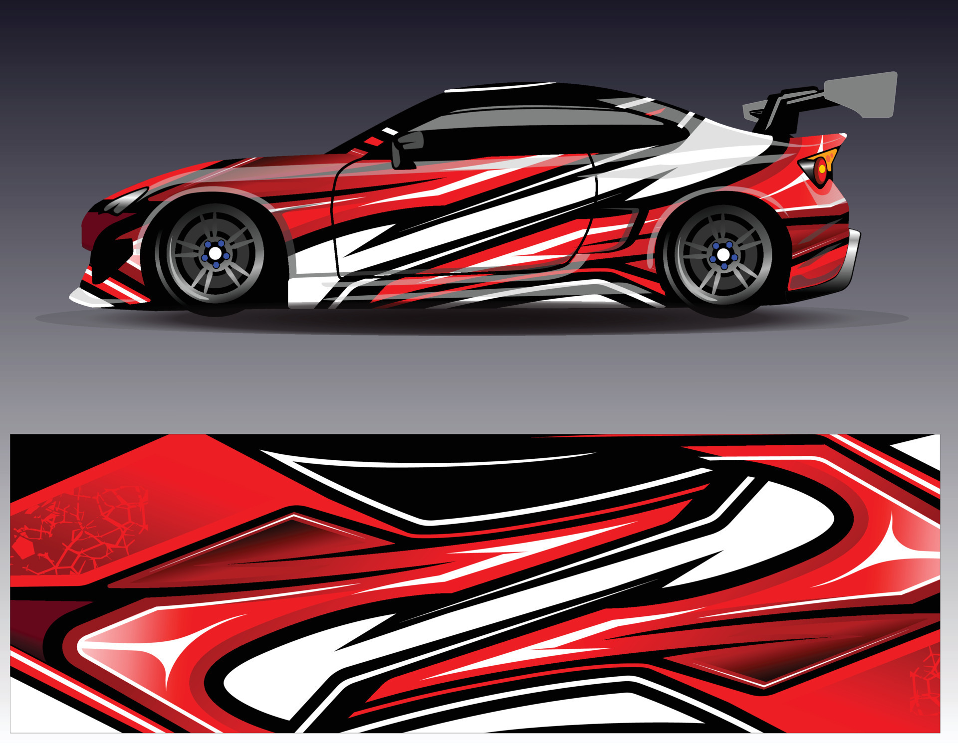 Premium Vector  Car wrap kit vector and car vinyl wrap