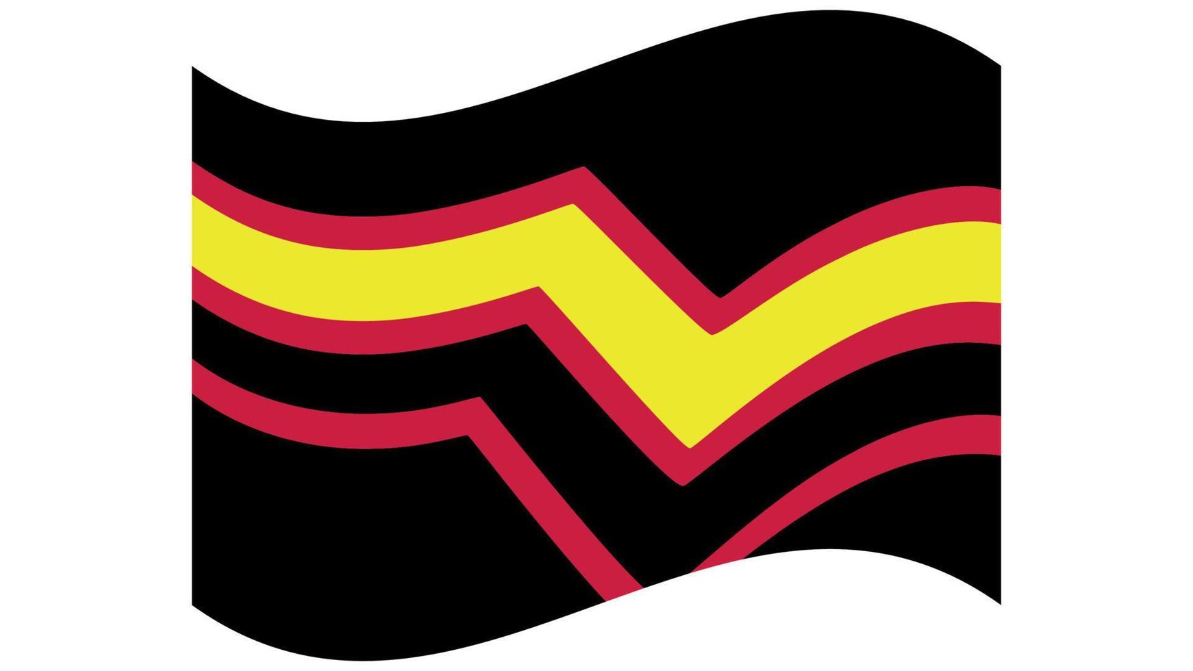 Rubber pride flag format. LGBT community flag. vector