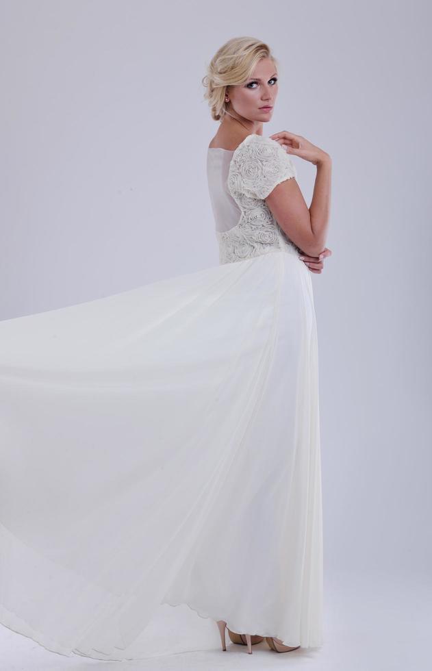 Beautiful bride portrait photo