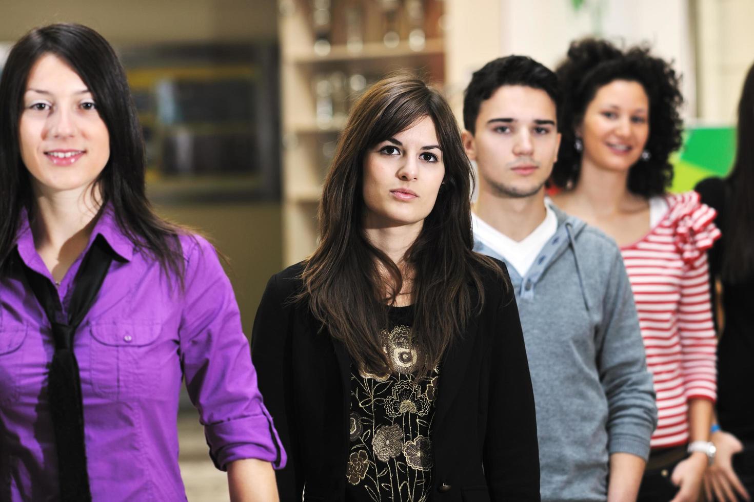 Student group portrait photo