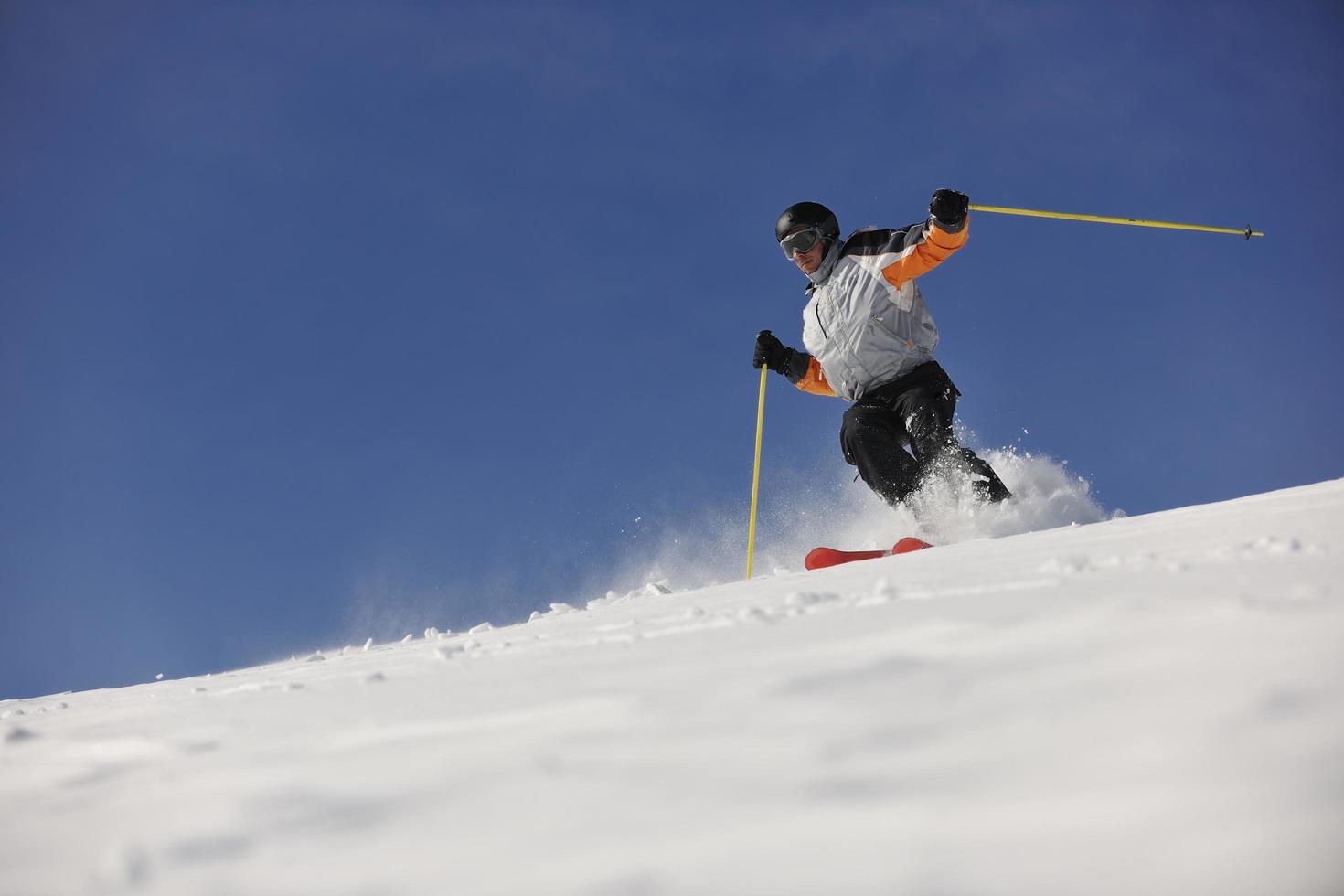 ski freeride view photo