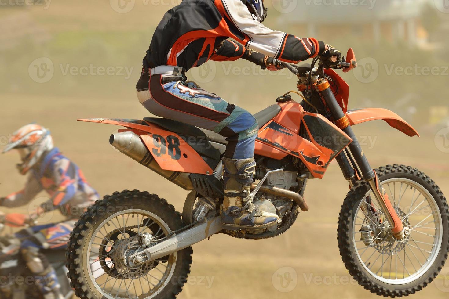 Motocross bike race photo