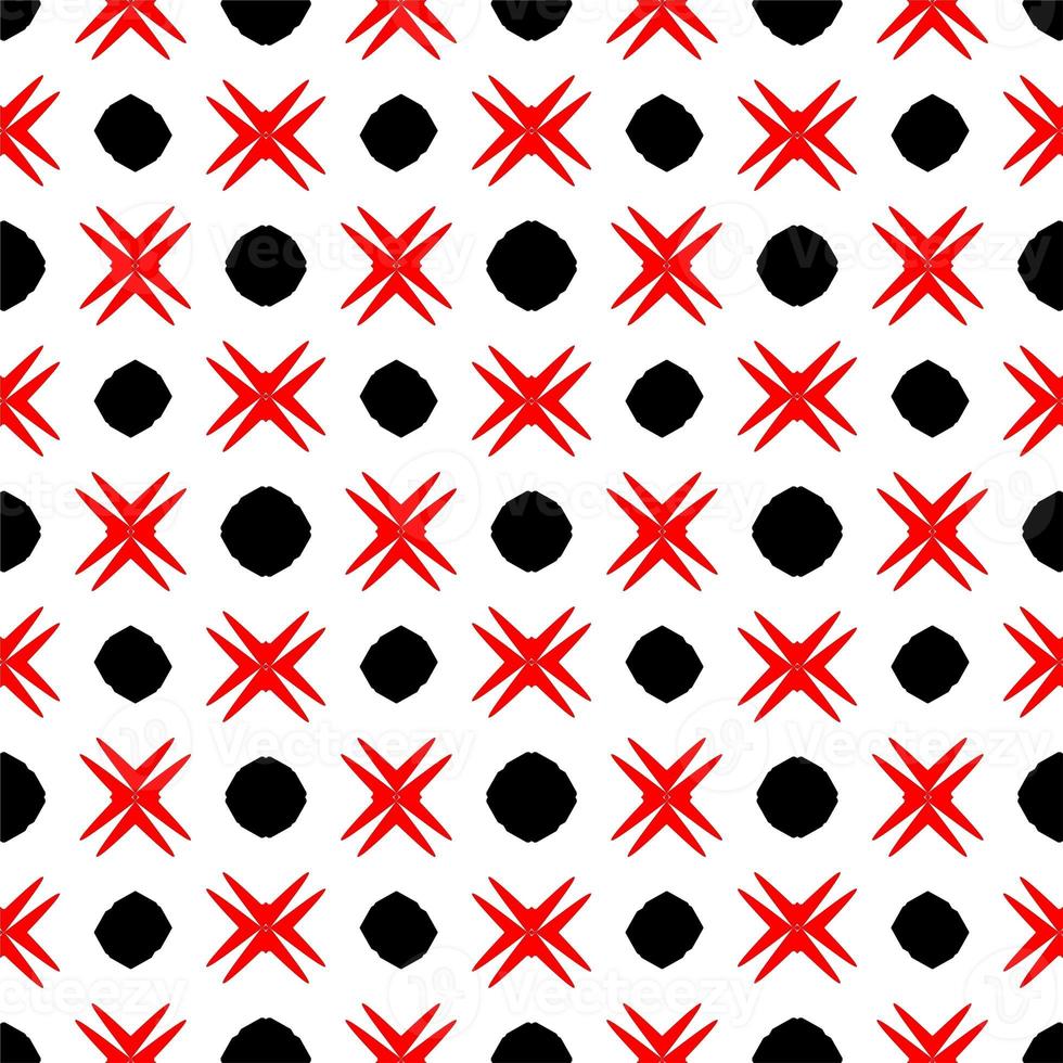 Abstract geometric seamless pattern.Modern geometric background with Bold Lines.seamless Russian style black Geometric background.Tile seamless pattern. Black and white geometric background. photo