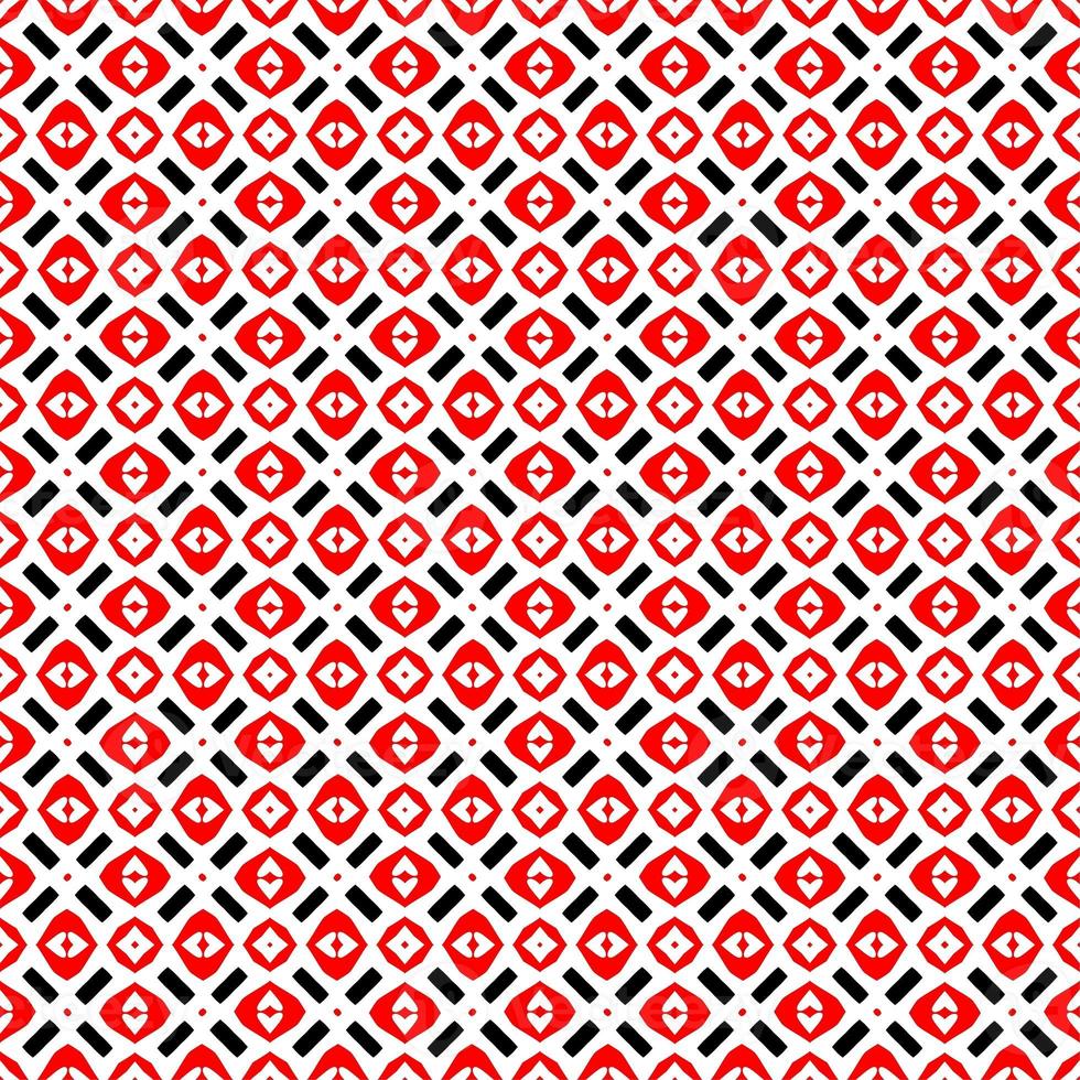Abstract geometric seamless pattern.Modern geometric background with Bold Lines.seamless Russian style black Geometric background.Tile seamless pattern. Black and white geometric background. photo