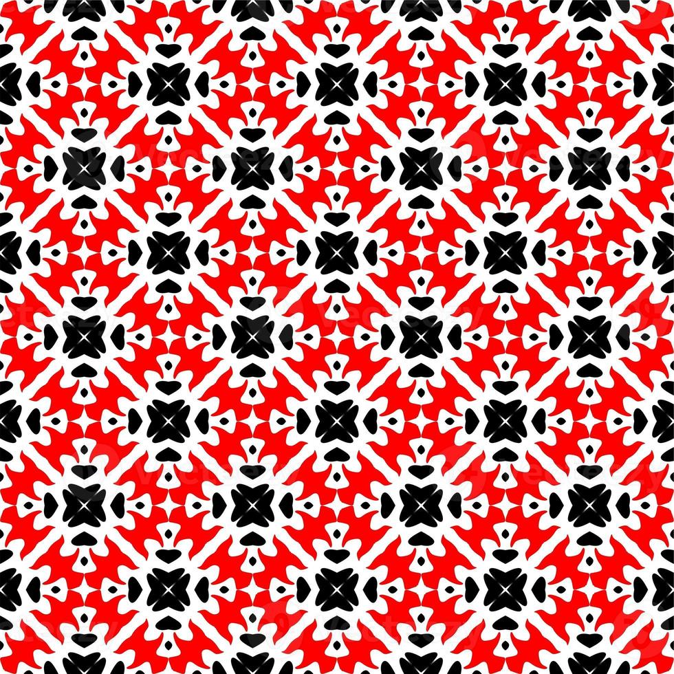 Abstract geometric seamless pattern.Modern geometric background with Bold Lines.seamless Russian style black Geometric background.Tile seamless pattern. Black and white geometric background. photo