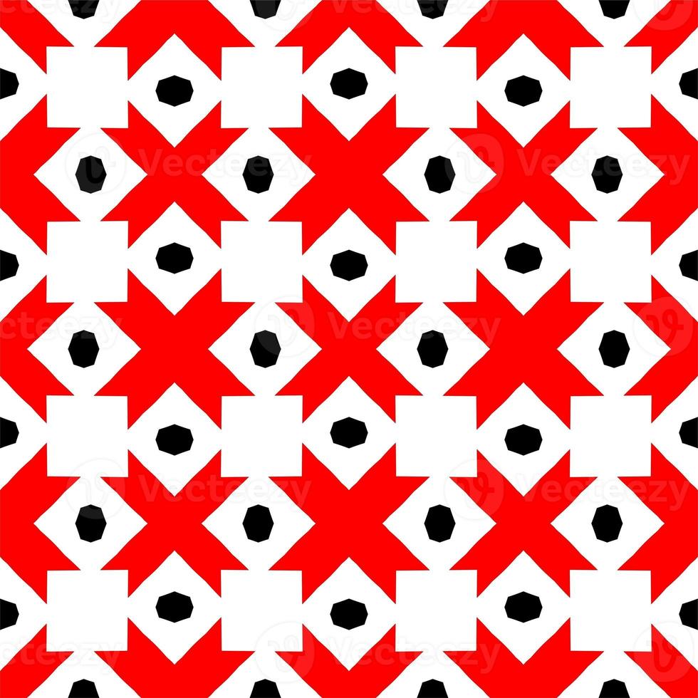 Monochrome linear pattern, diamond, square, seamless vector background.Black rhombus on white background photo