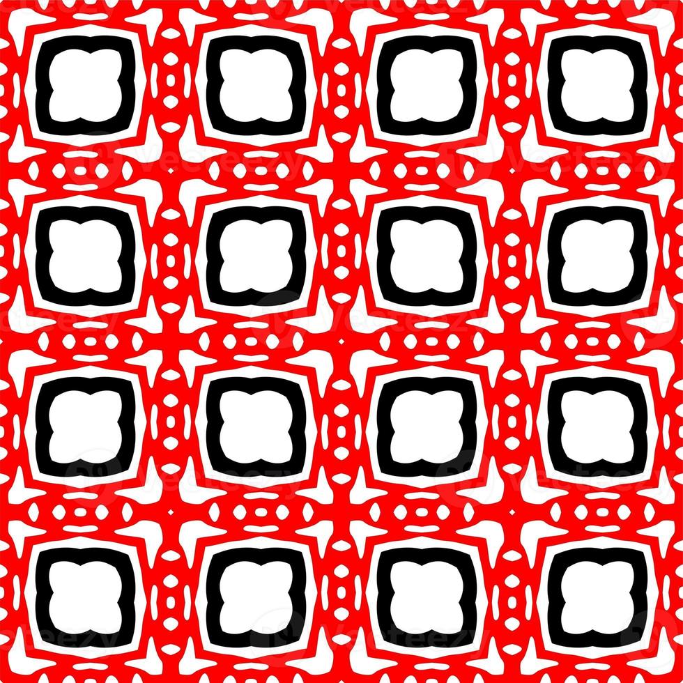 Abstract geometric seamless pattern.Modern geometric background with Bold Lines.seamless Russian style black Geometric background.Tile seamless pattern. Black and white geometric background. photo