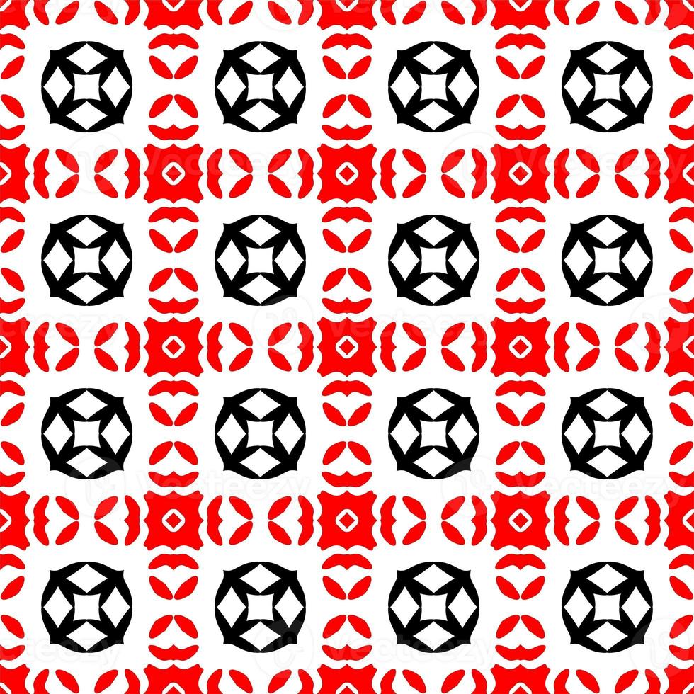 Abstract geometric seamless pattern.Modern geometric background with Bold Lines.seamless Russian style black Geometric background.Tile seamless pattern. Black and white geometric background. photo