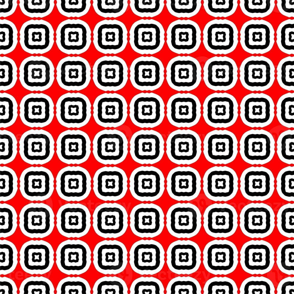 Abstract geometric seamless pattern.Modern geometric background with Bold Lines.seamless Russian style black Geometric background.Tile seamless pattern. Black and white geometric background. photo