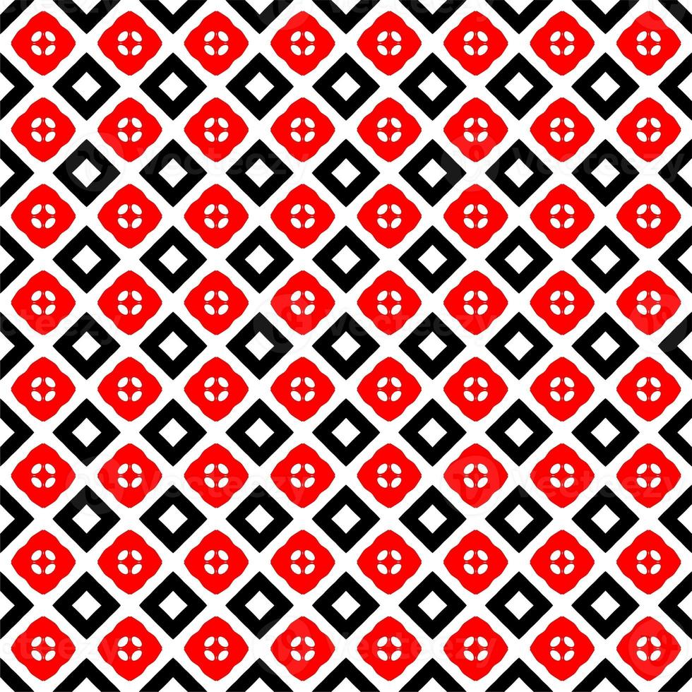 Abstract geometric seamless pattern.Modern geometric background with Bold Lines.seamless Russian style black Geometric background.Tile seamless pattern. Black and white geometric background. photo