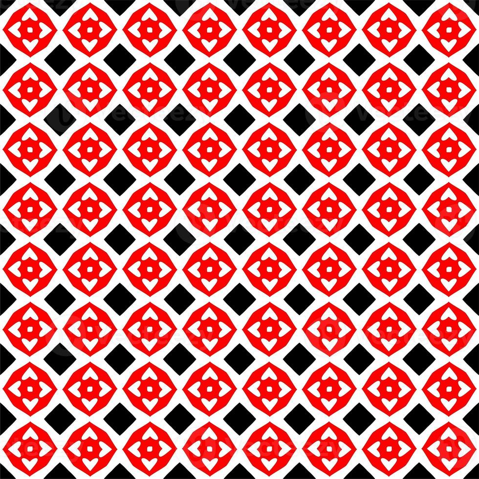 Abstract geometric seamless pattern.Modern geometric background with Bold Lines.seamless Russian style black Geometric background.Tile seamless pattern. Black and white geometric background. photo