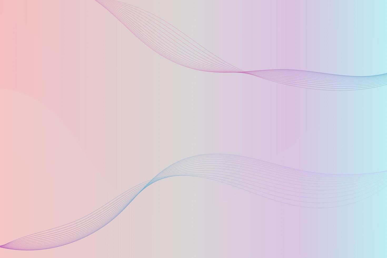 Linear Gradient Background with Abstract Gradient Line Waves photo