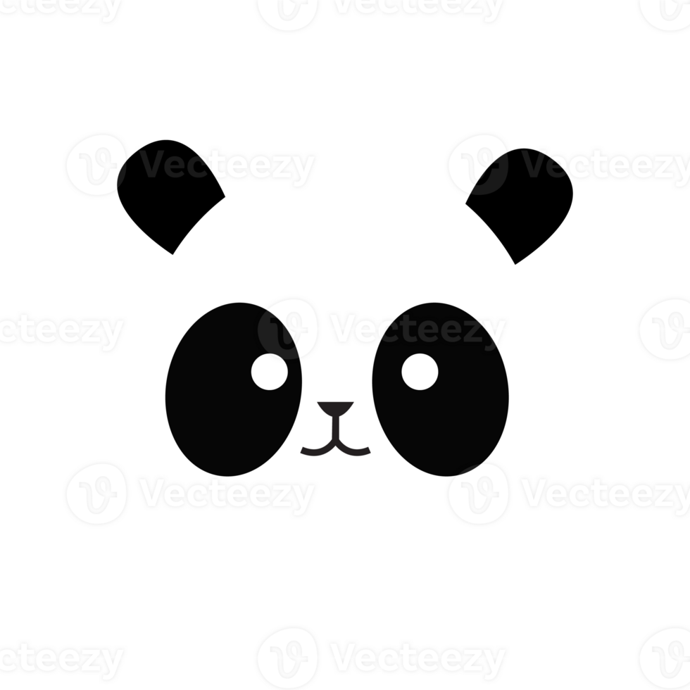 Panda fofo png