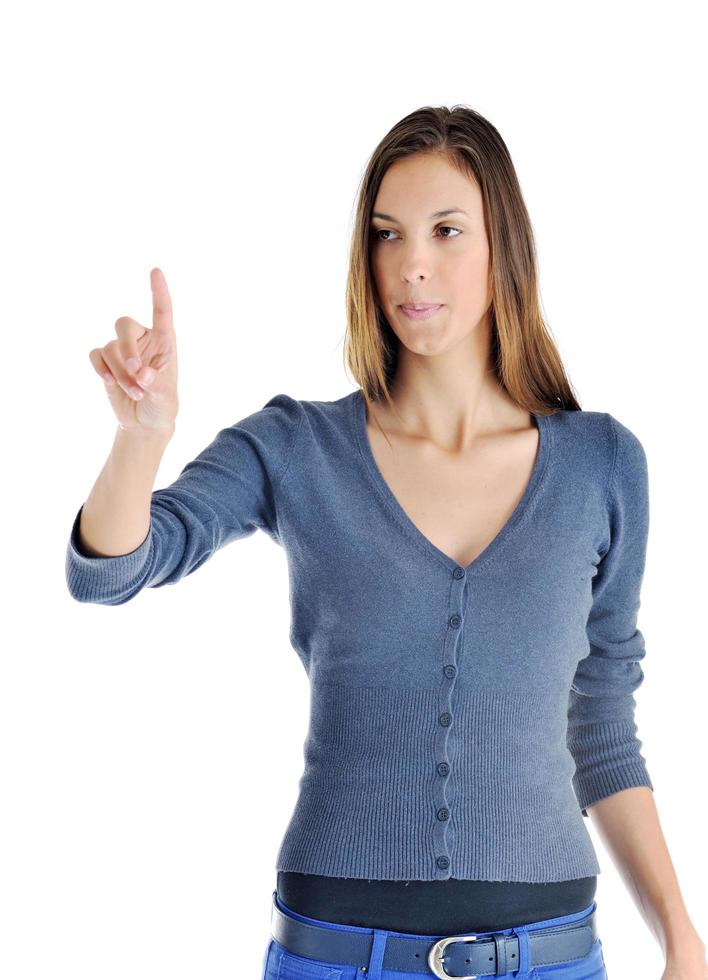 woman fashion isolated photo