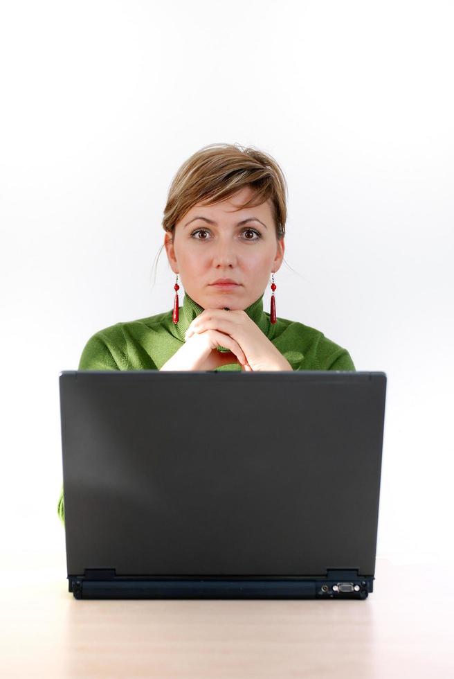 Business woman portrait photo