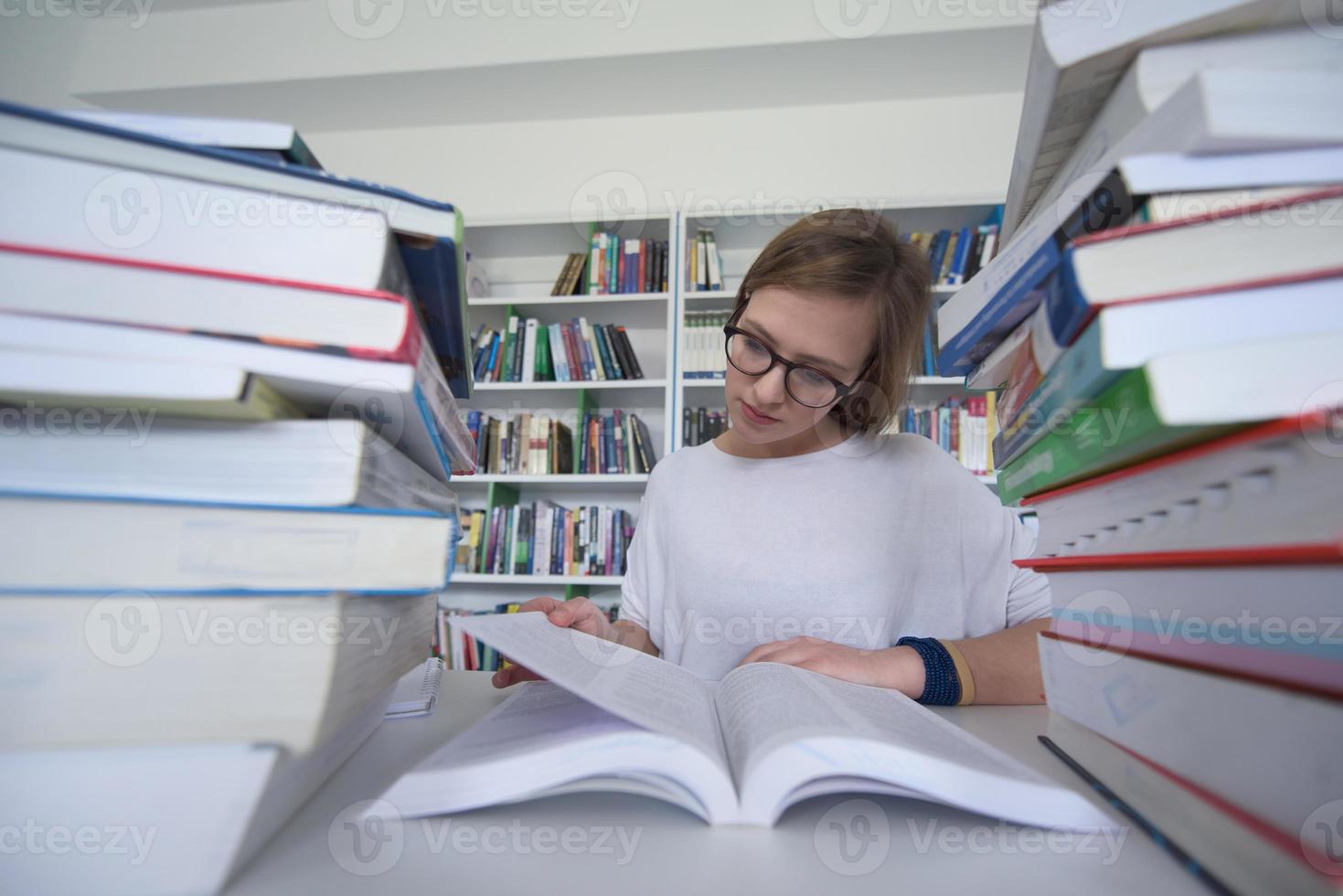 Library study concept photo