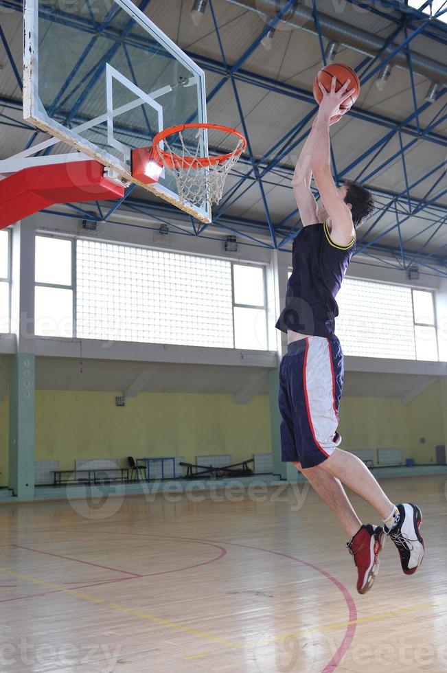 Basketball player view photo