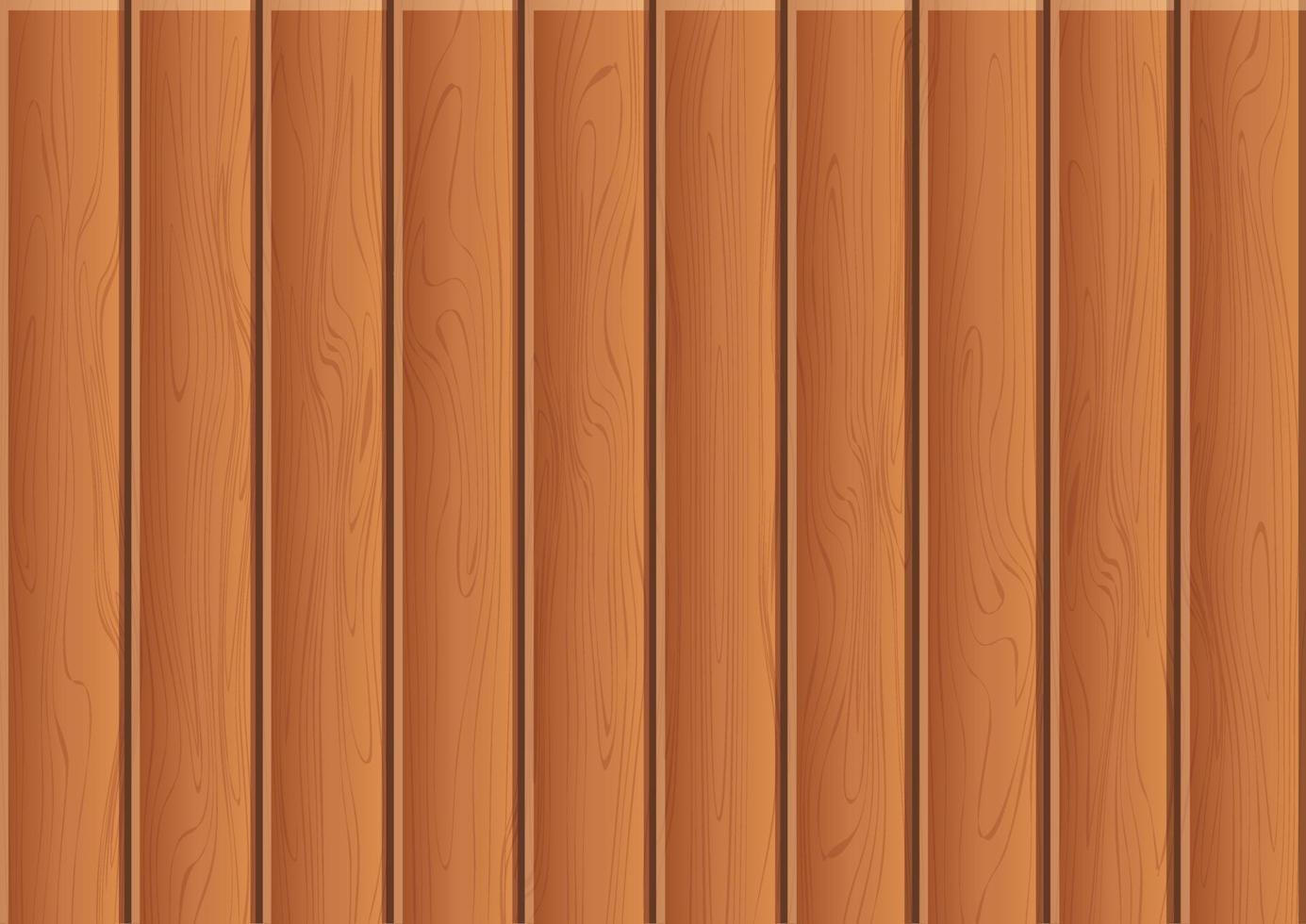 Realistic Wooden texture floor background vector illustration