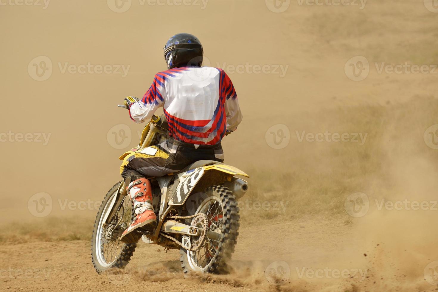 Motocross bike race photo