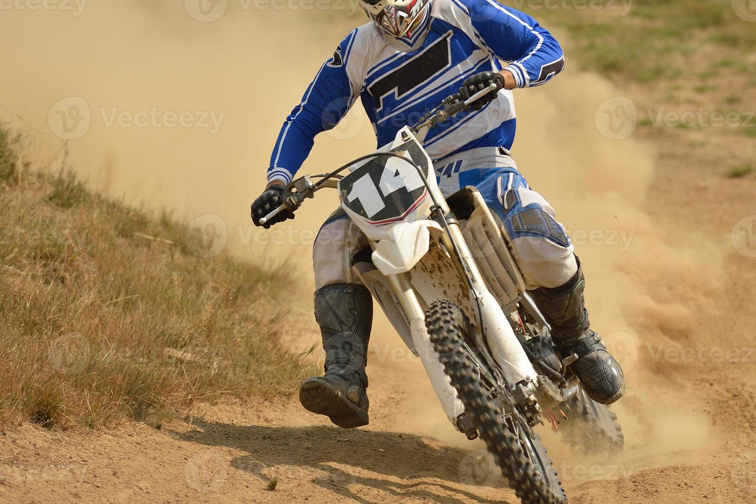 Motocross bike race photo