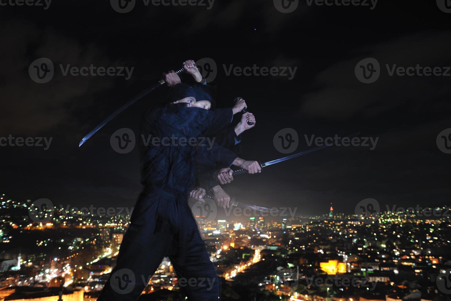 Ninja at night photo