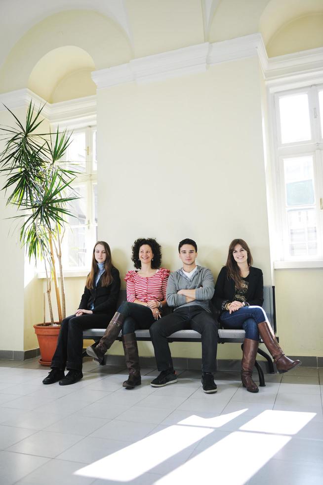 Student group portrait photo