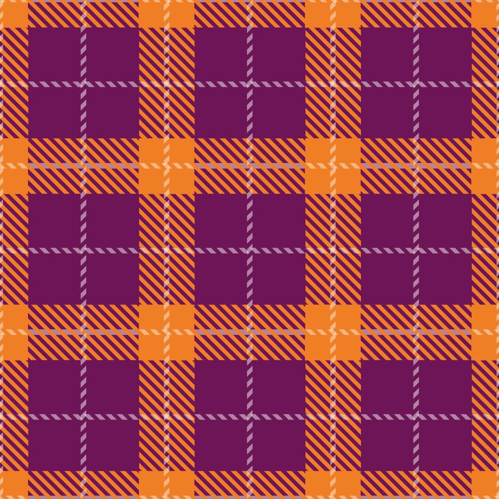 Purple modern tartan plaid Scottish seamless pattern. Fall plaid background. vector