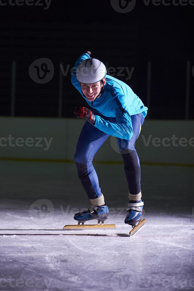 Speed skating view photo