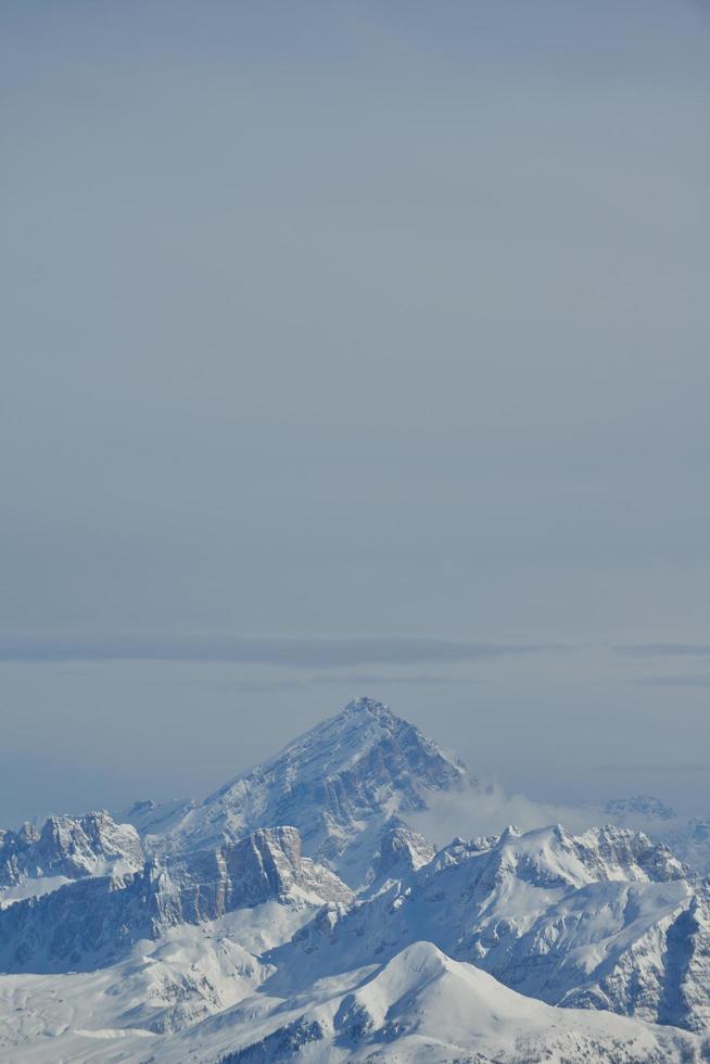 mountain winter nature photo