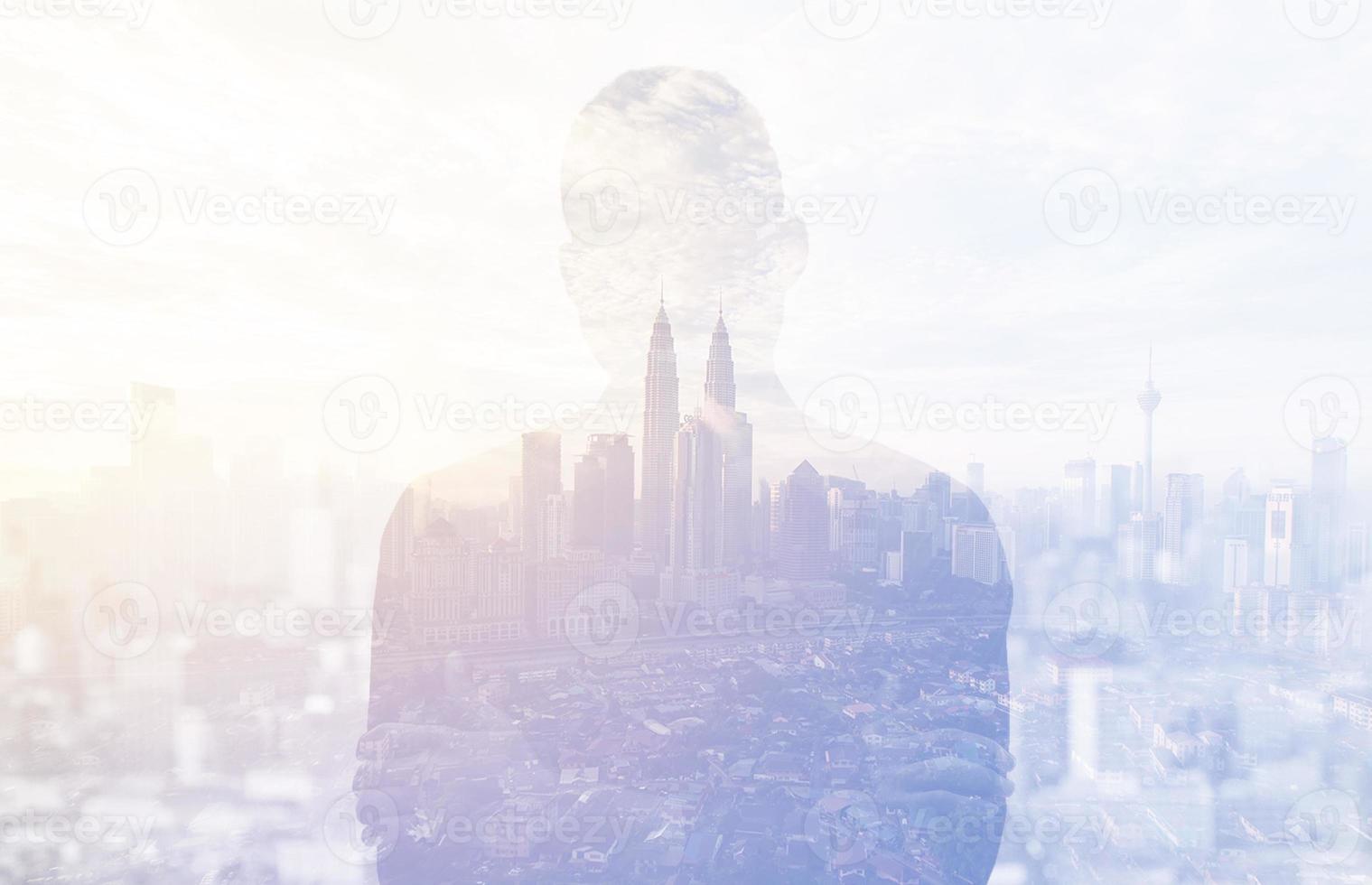 Portrait of young businessman photo