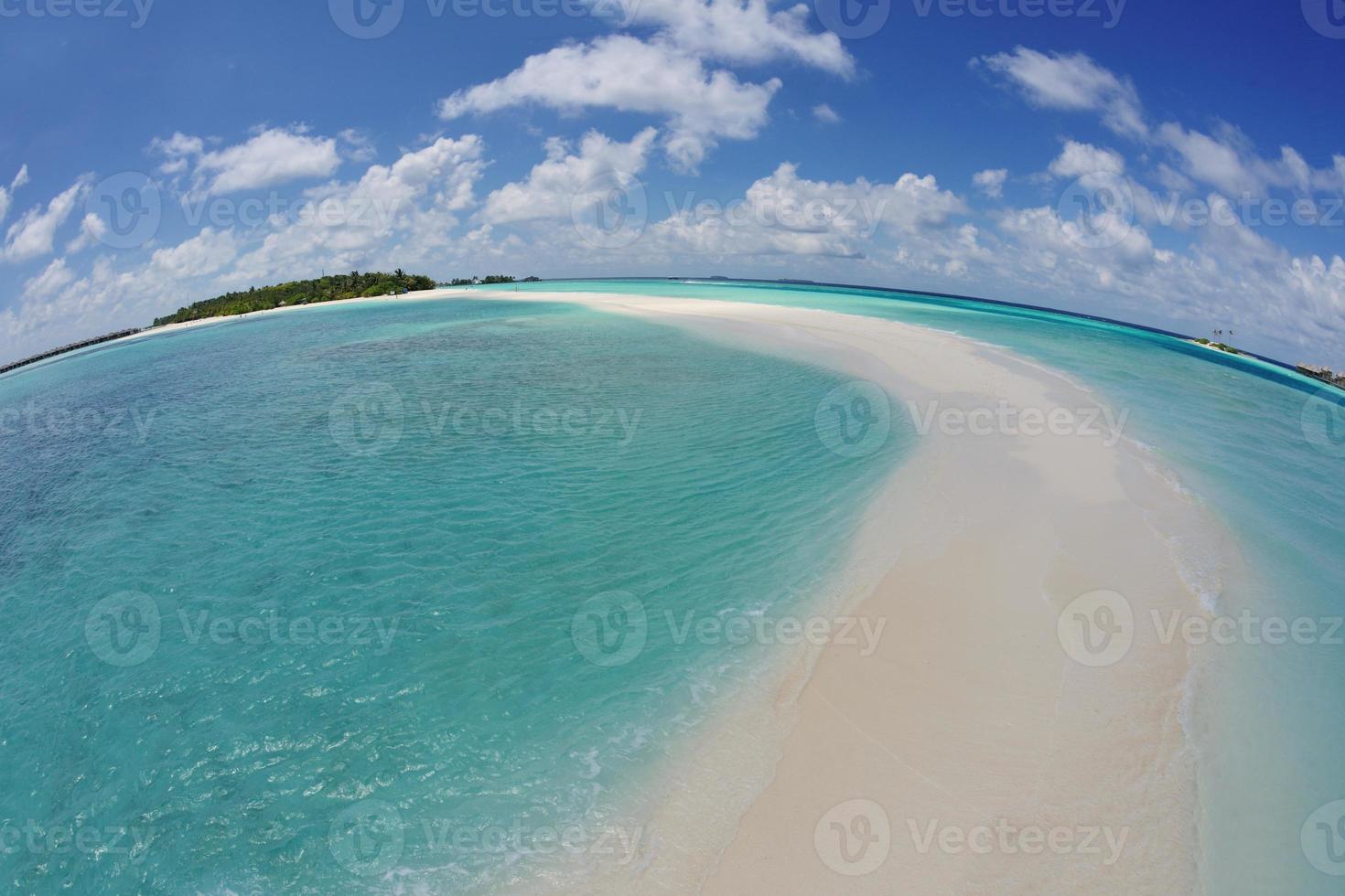 Tropical beach view photo
