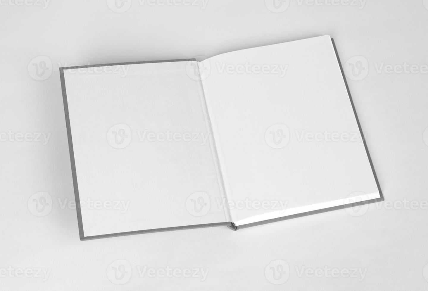 Inside magazine mockup template photo