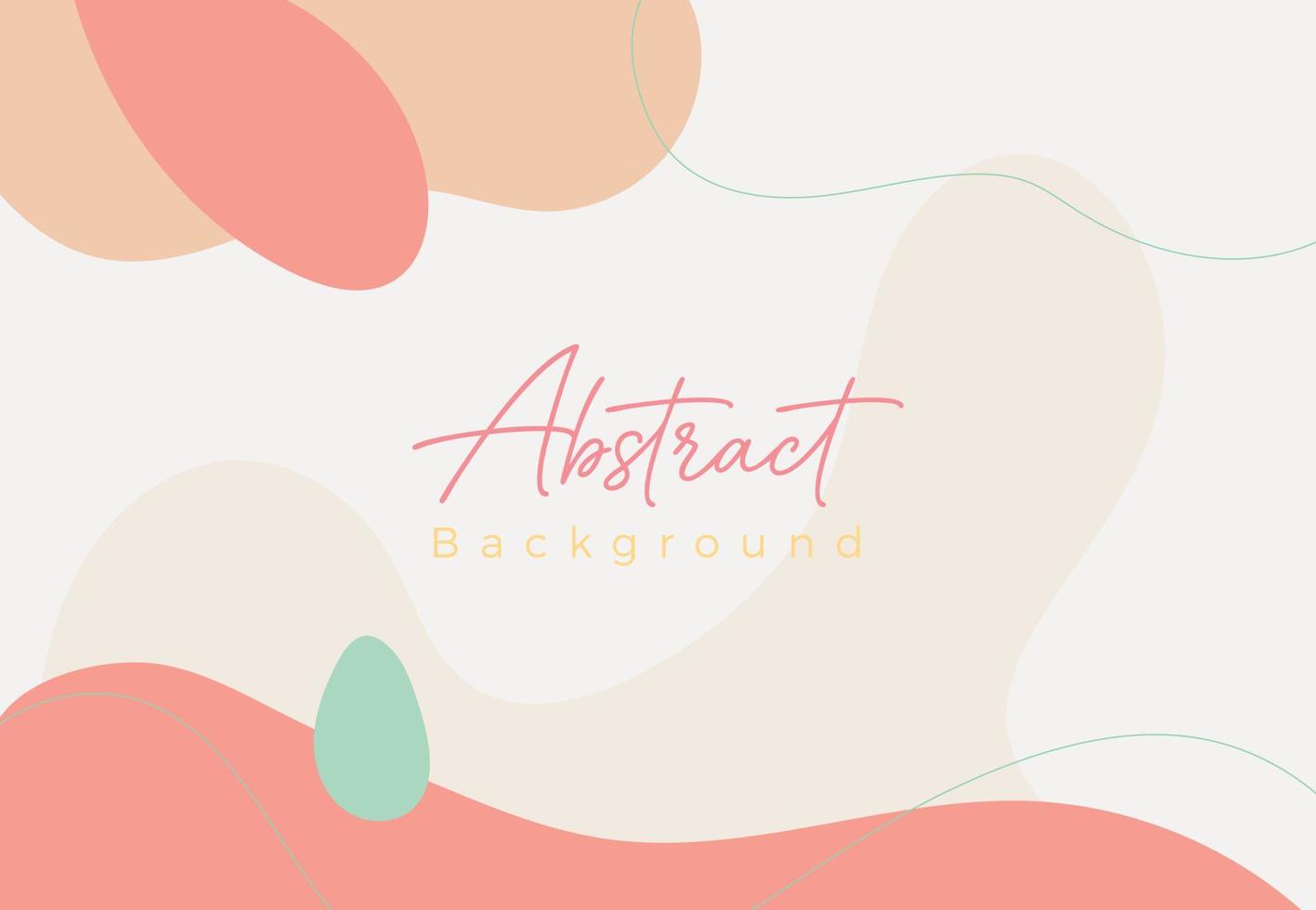 Abstract Natural Background vector