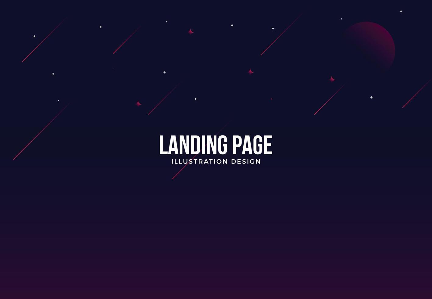 Landing Page Background vector