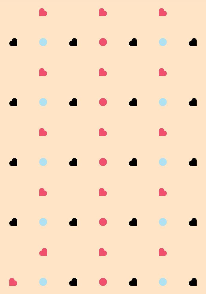 Love Pattern Design vector