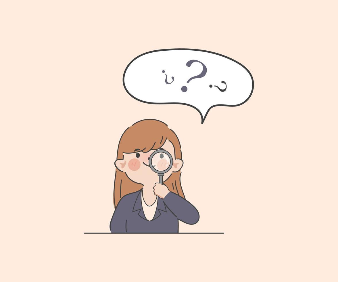 Hand drawn cartoon clip art character doodle design. vector