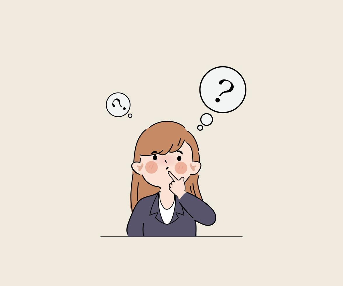 Hand drawn cartoon clip art character doodle design. vector