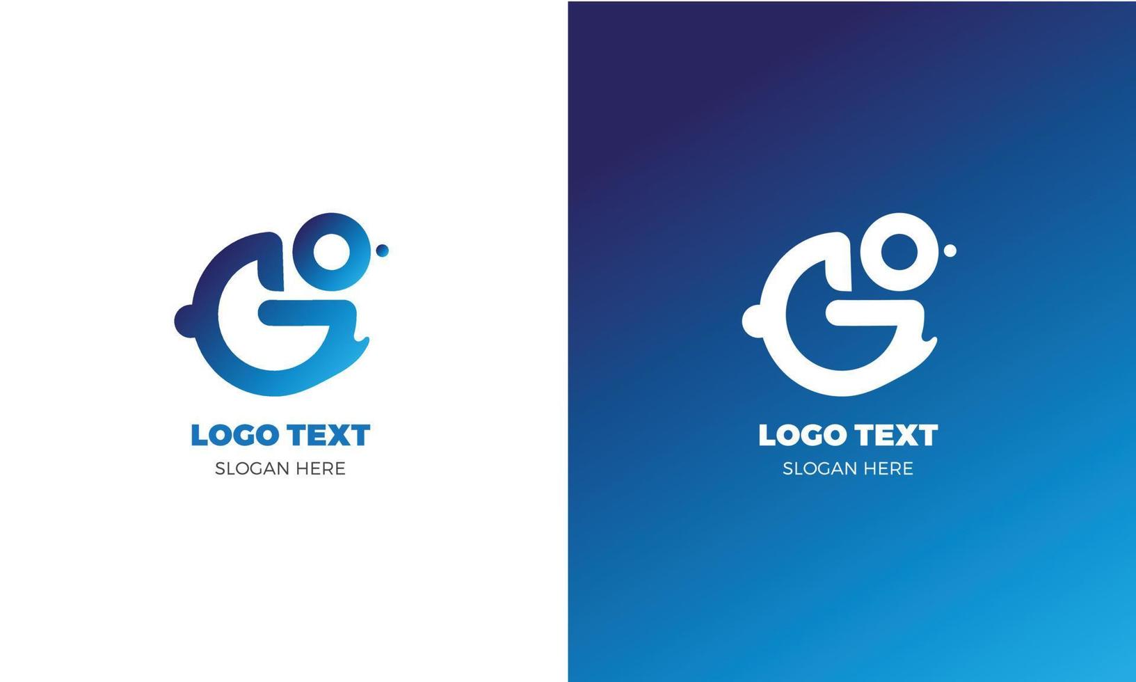 Vaya diseño de logotipo de letra con tipografía creativa moderna de moda. vector