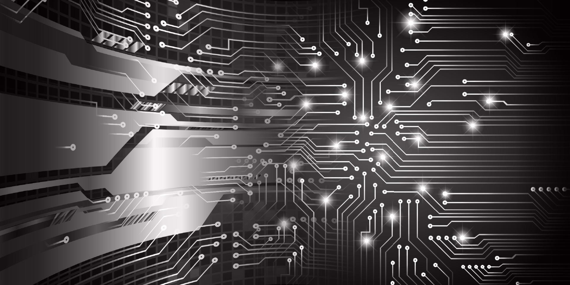 Modern Technology Background vector