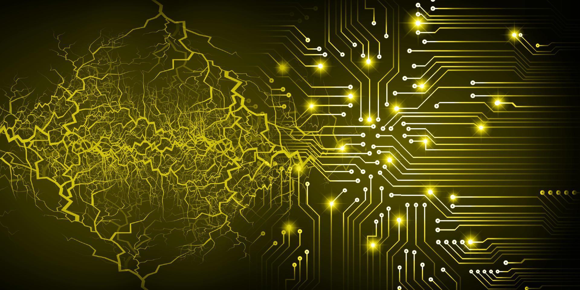 Modern Technology Background vector