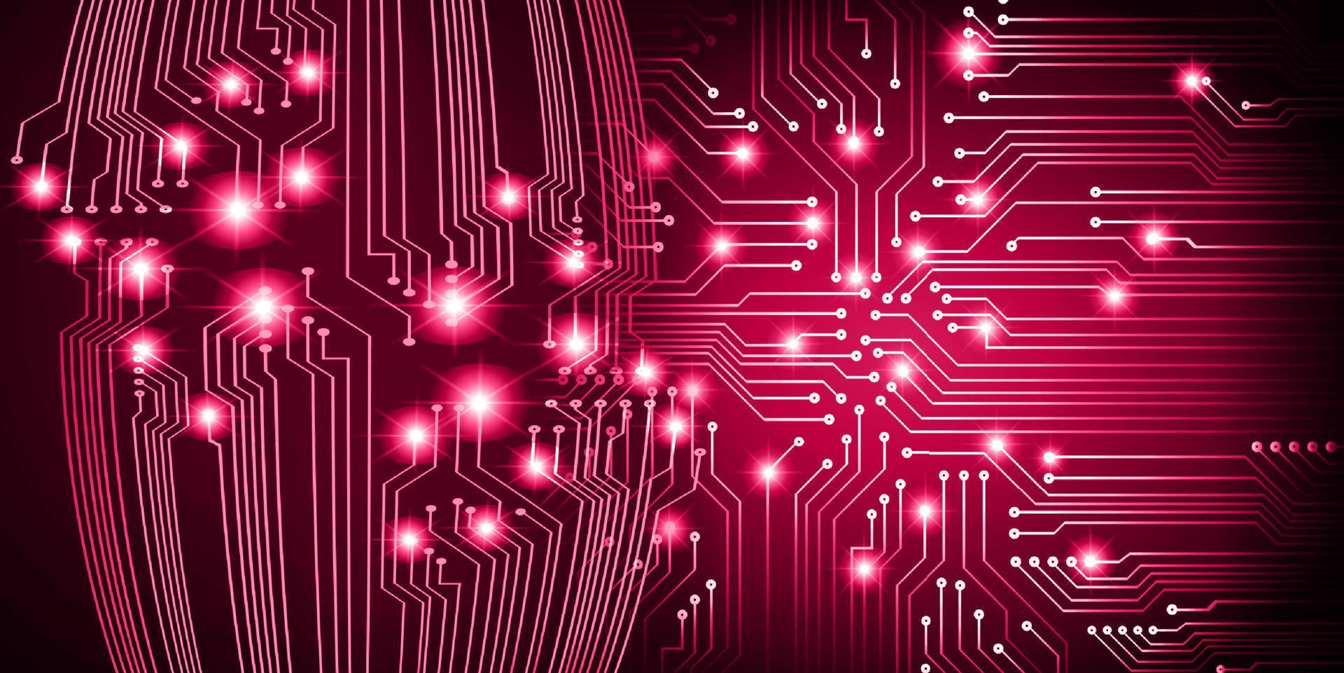Modern Technology Background vector