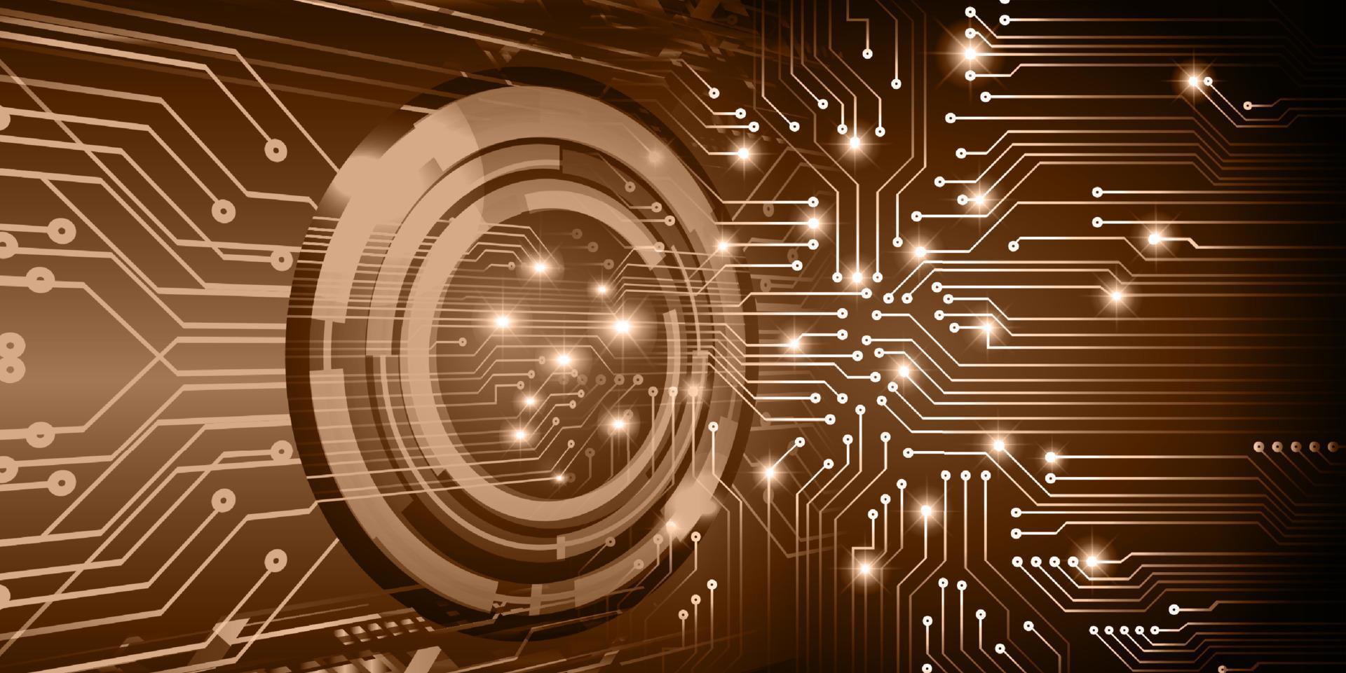 Modern Technology Background vector