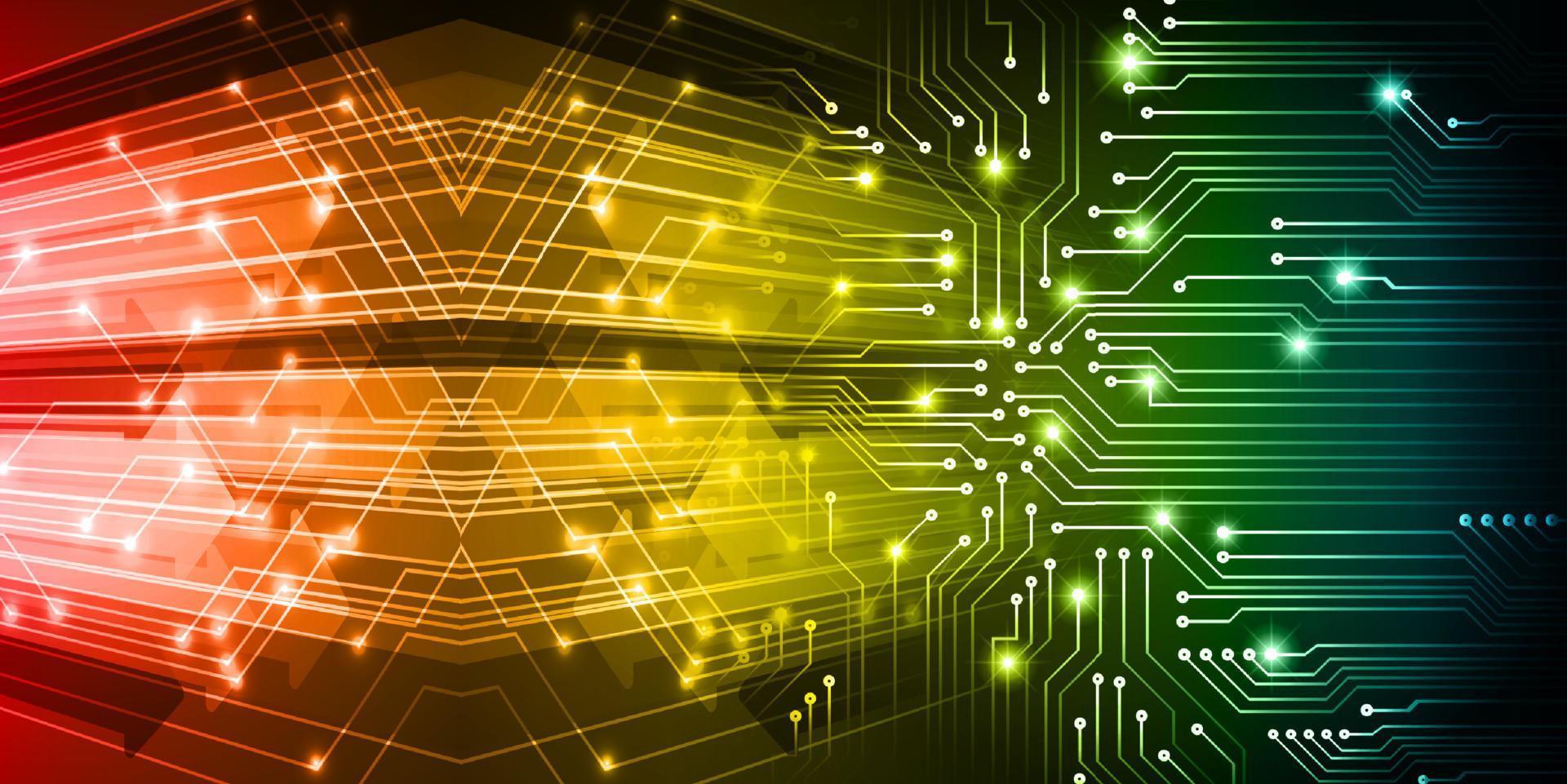 Modern Technology Background vector