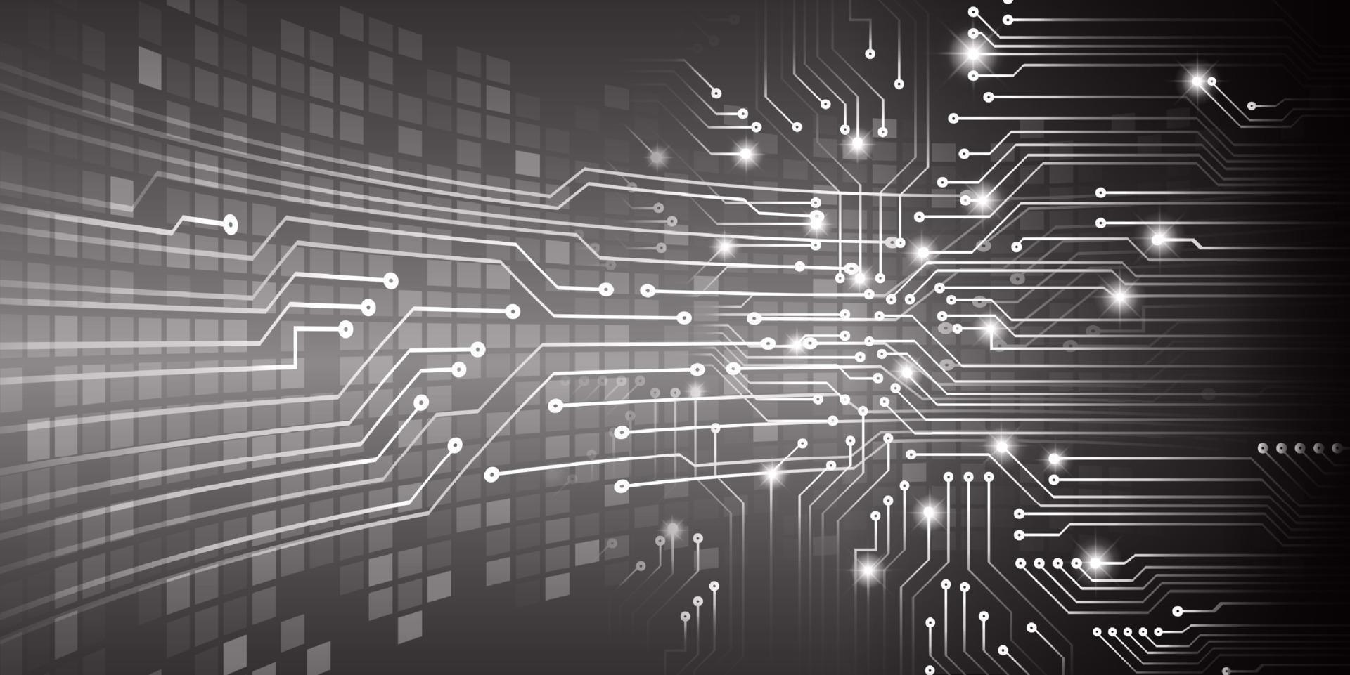 Modern Technology Background vector